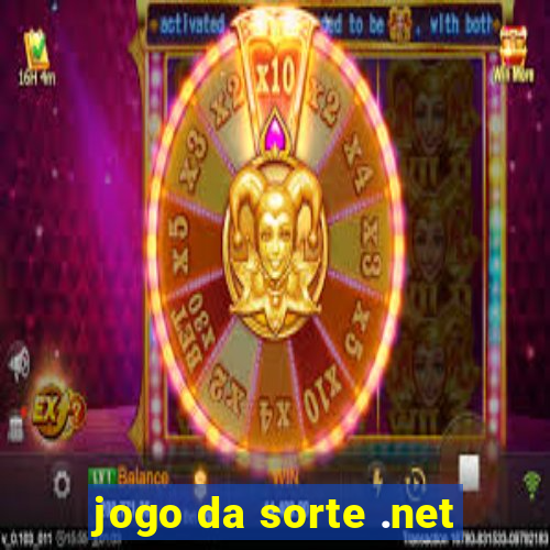 jogo da sorte .net